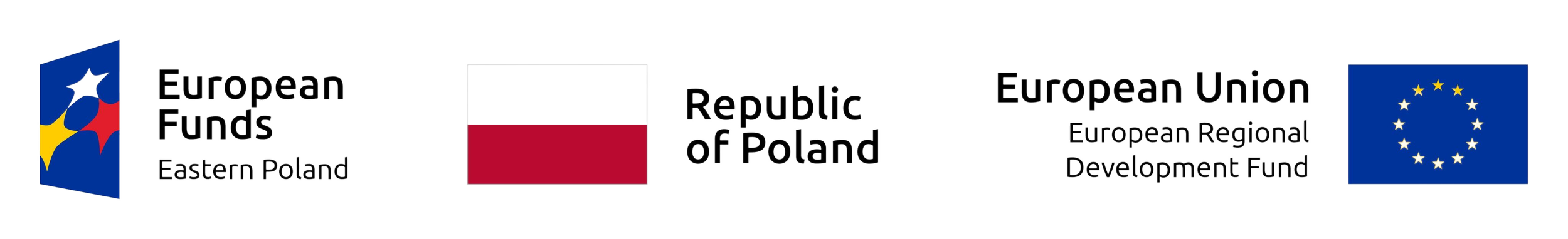 Fundusze Europejskie Polska Wschodnia, Rzeczpospolita Polska, Unia Europejska – Europejski Fundusz Rozwoju Regionalnego